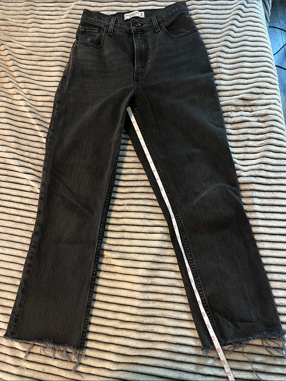 Abercrombie & Fitch The 90s straight ultra high rise jeans